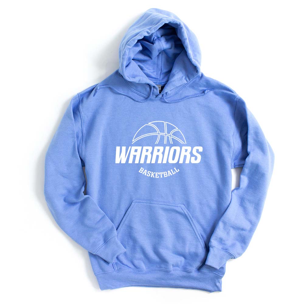 THE WARRIORS BASKETBALL HOODIE ~ OLPH BASKETBALL ~ youth & adult ~  classic fit