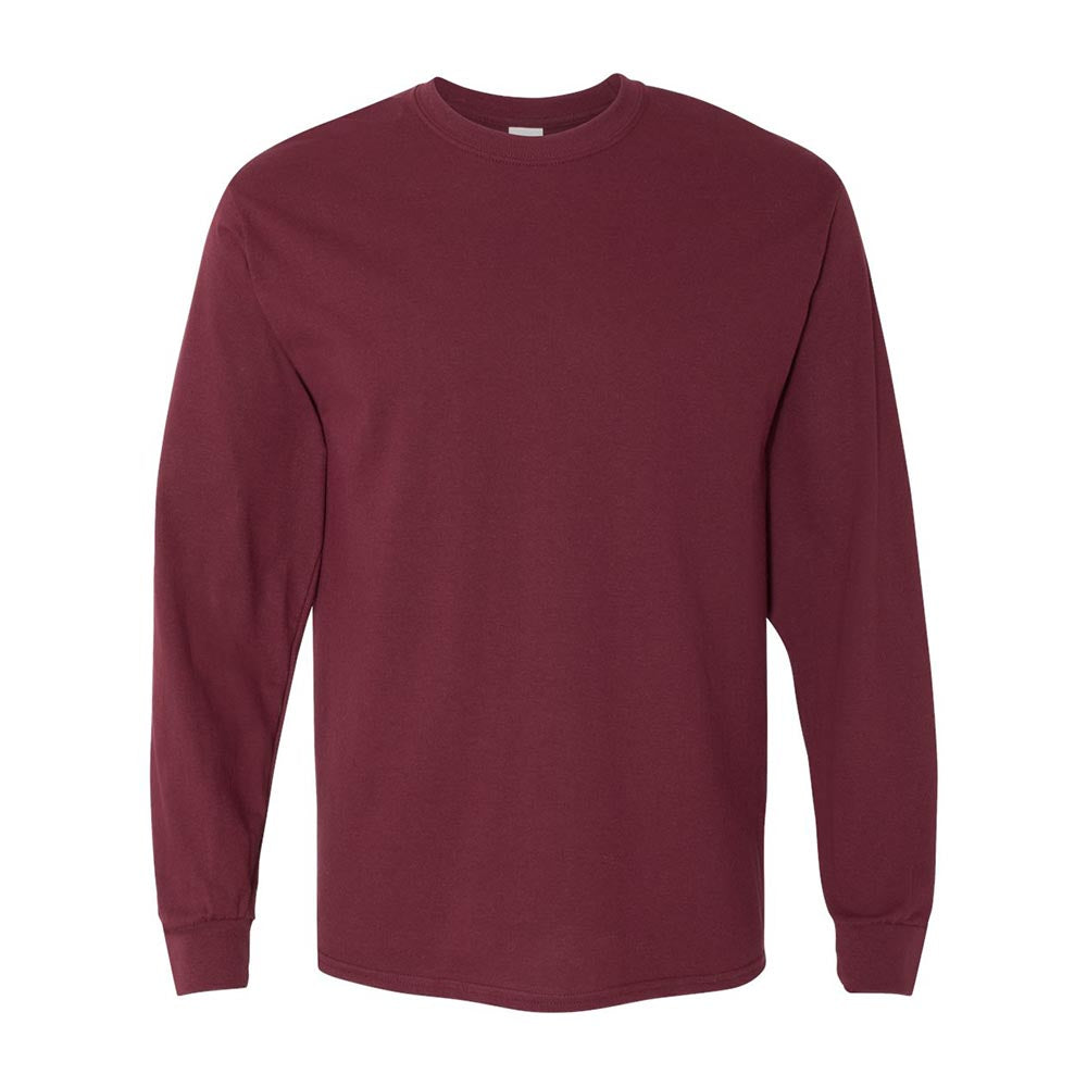Custom ~ Cotton Long Sleeve T-Shirt ~ JV Championship 2026-maroon