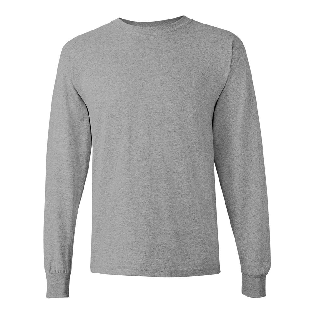 Custom ~ Cotton Long Sleeve T-Shirt ~ JV Championship 2026-sport grey