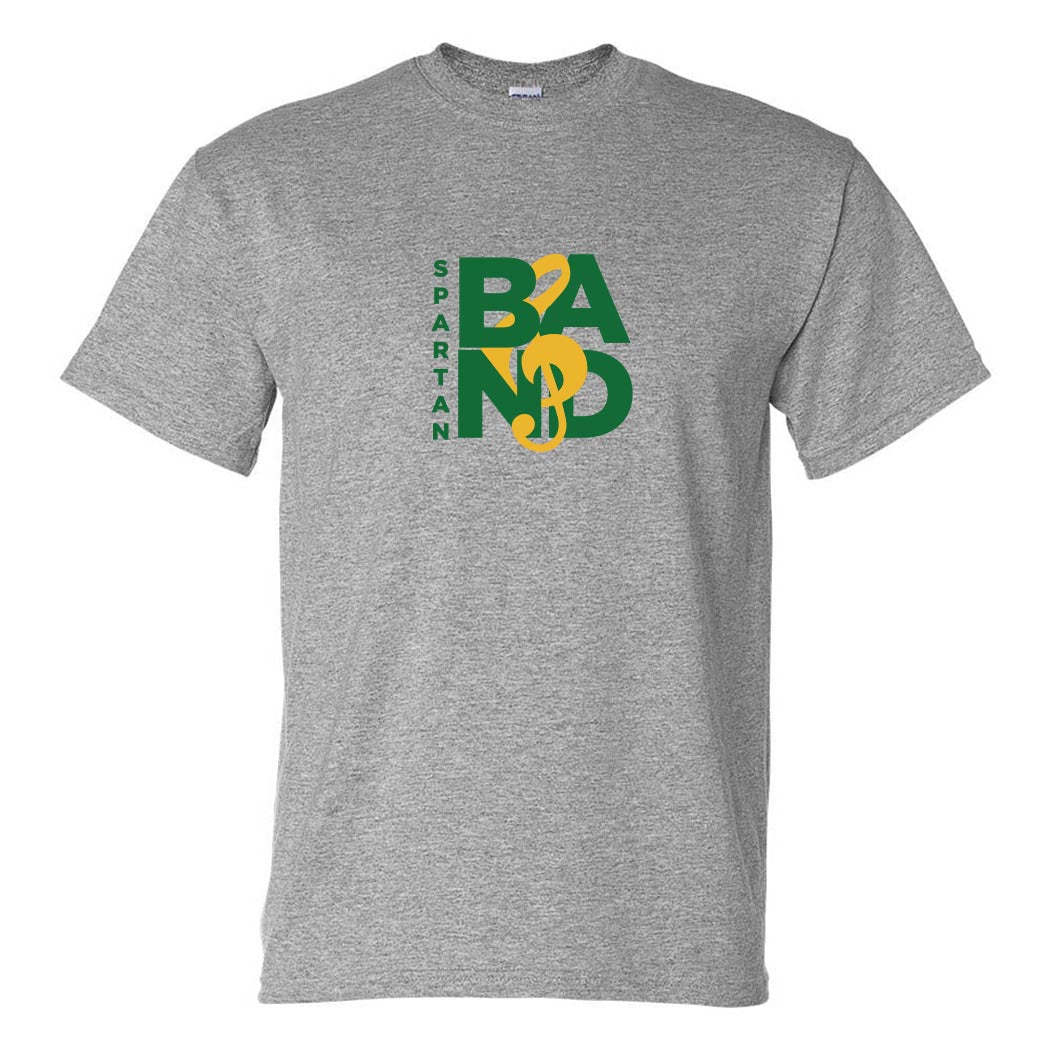 BAND SQUARE DRYBLEND TEE ~ GLENBROOK NORTH BAND ~ youth & adult ~ classic unisex fit