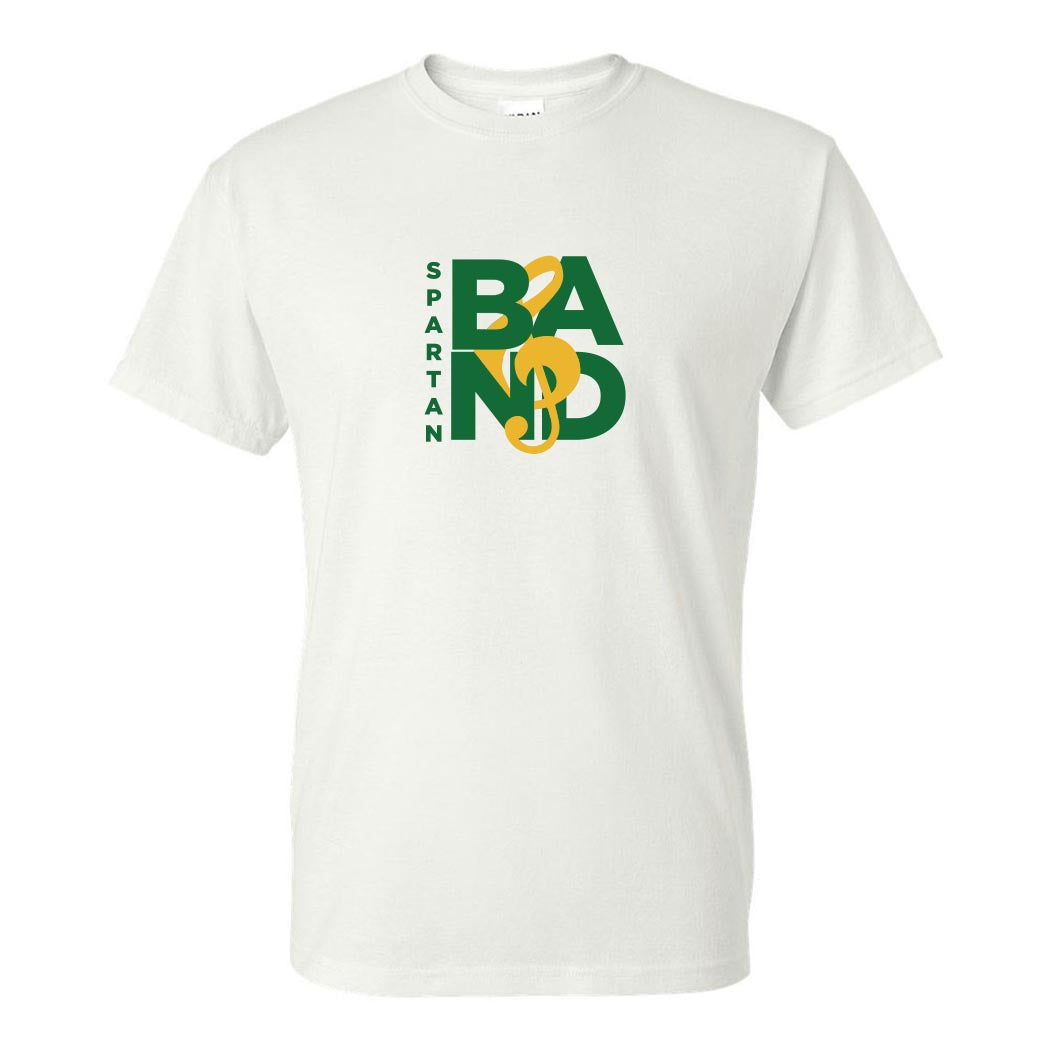 BAND SQUARE DRYBLEND TEE ~ GLENBROOK NORTH BAND ~ youth & adult ~ classic unisex fit