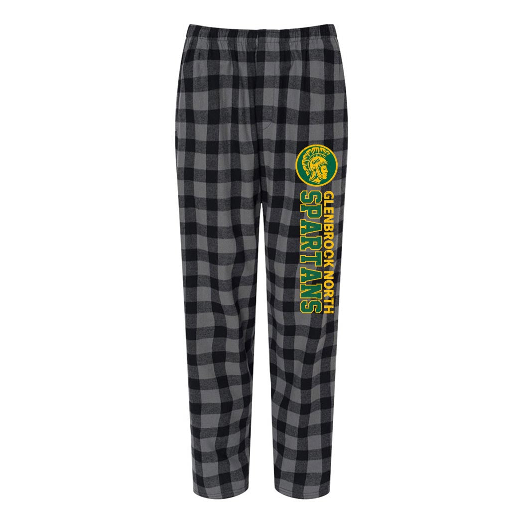 Glenbrook North Spartans ~ Flannel Pants ~ Glenbrook North High School