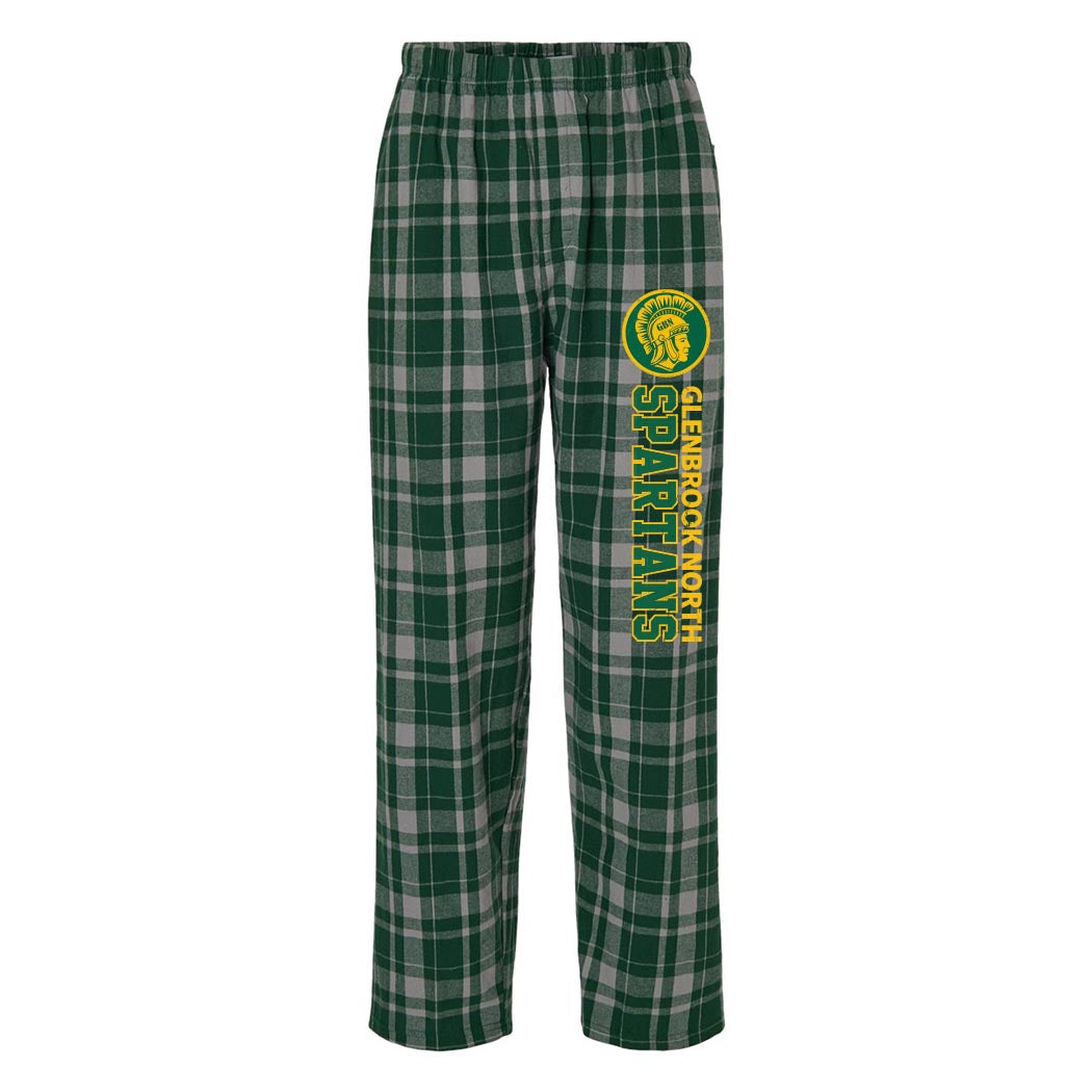 Glenbrook North Spartans ~ Flannel Pants ~ Glenbrook North High School
