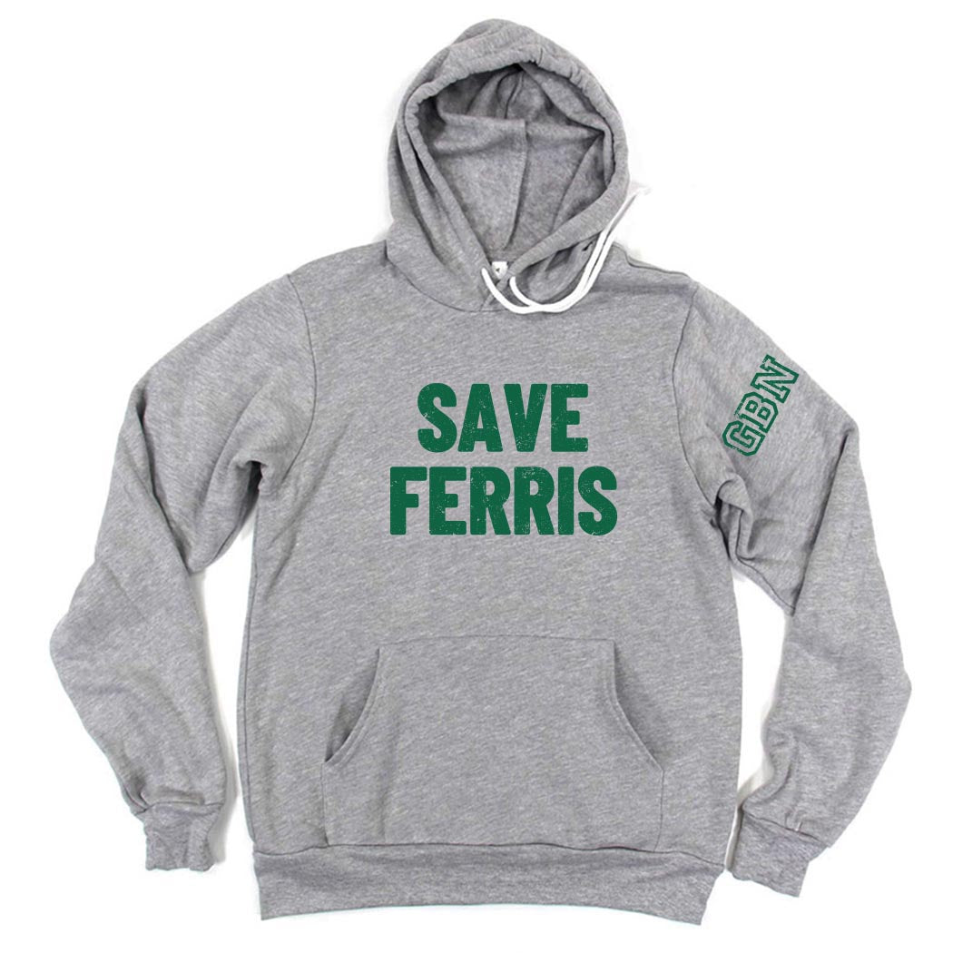 Save Ferris ~ Bella Canvas Hoodie ~ Glenbrook North High School