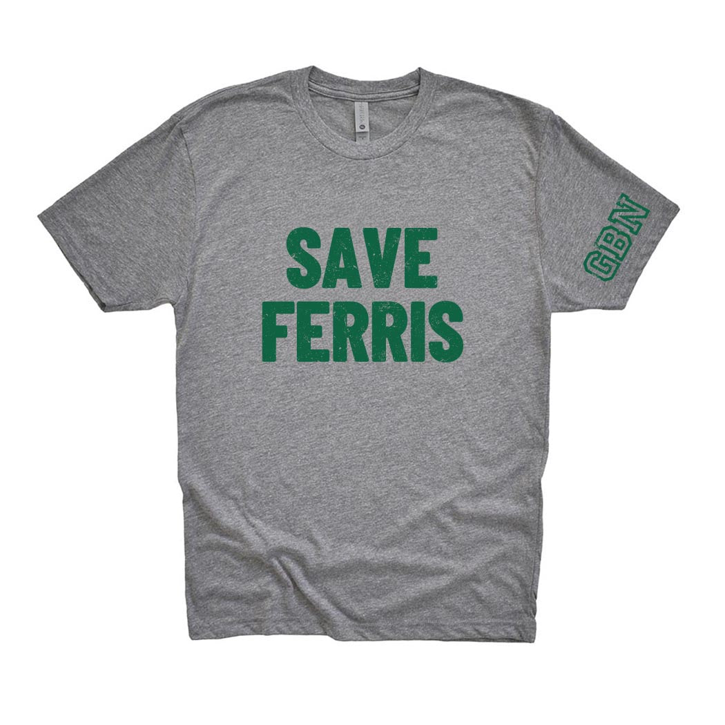 Save Ferris ~ Triblend T-Shirt ~ Glenbrook North High School