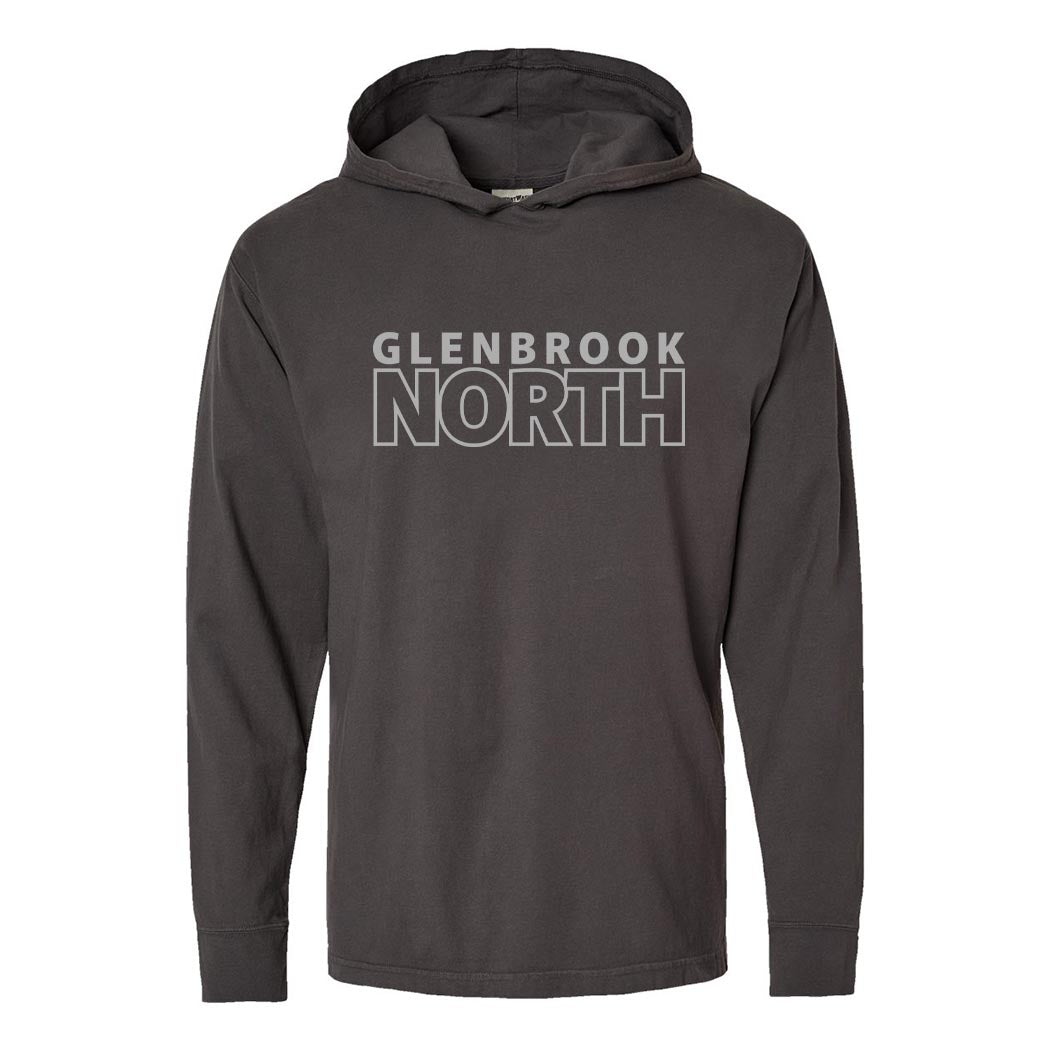 Stacked ~ Hooded Long Sleeve T-Shirt ~ Glenbrook North High School