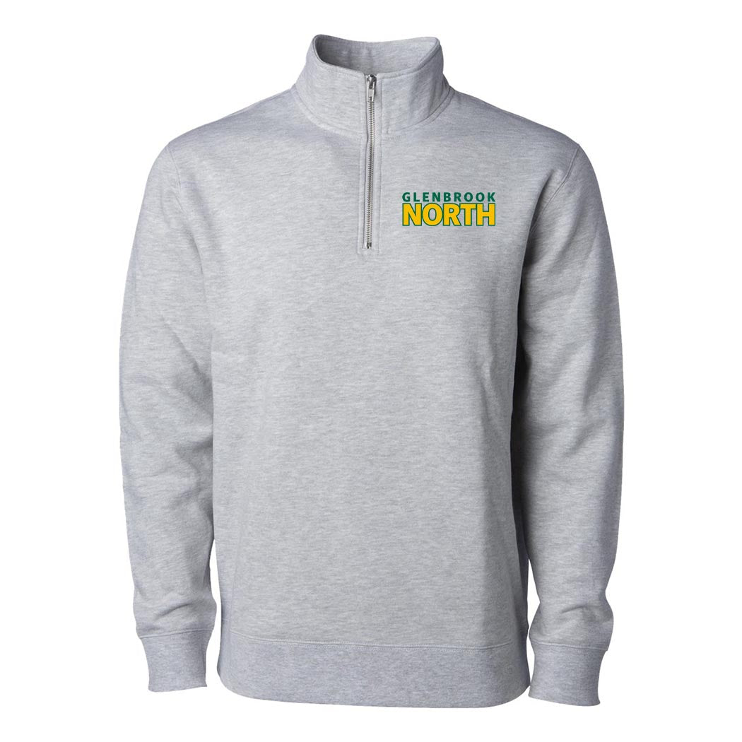 Stacked ~ Quarter Zip Sweatshirt ~ Glenbrook North High School