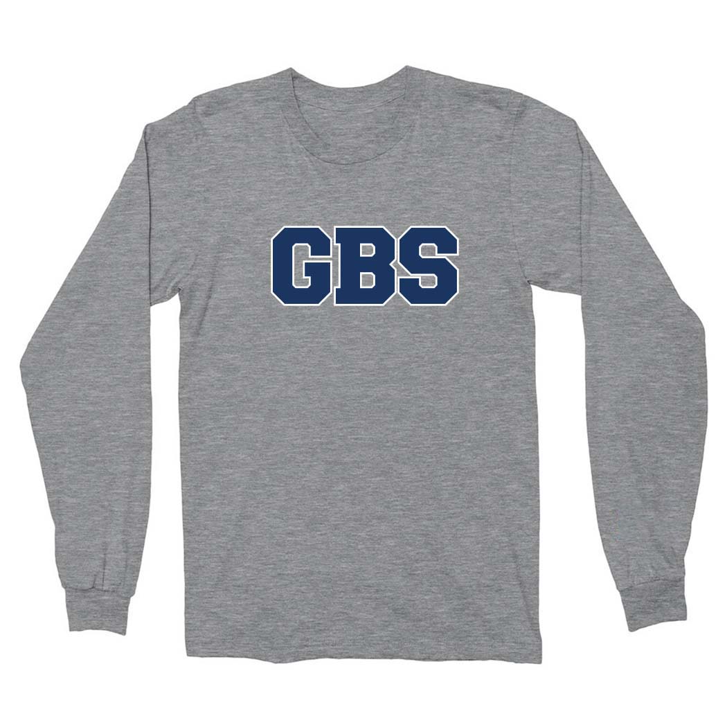 GBS BLOCK LONG SLEEVE TEE ~ GLENBROOK SOUTH ~ youth & adult ~ classic unisex fit