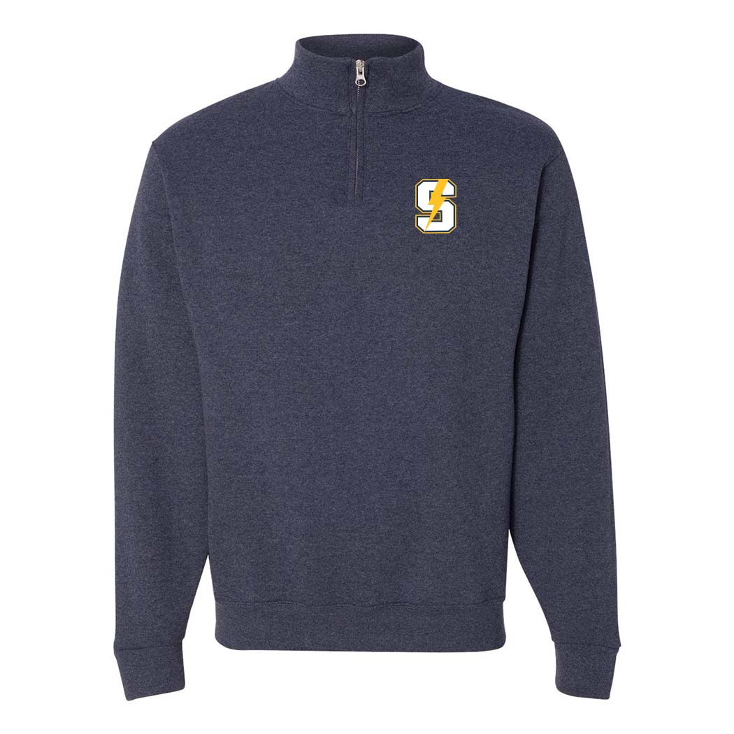 S Bolt  ~ Quarter Zip Sweatshirt ~ Glenbrook South