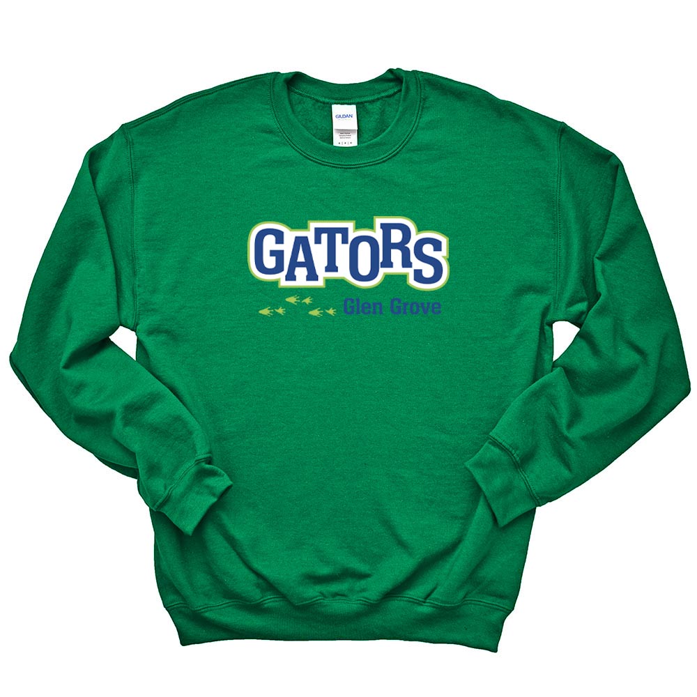 GATORS OUTLINE SWEATSHIRT  ~ GLEN GROVE  ~ youth and adult  ~ classic fit