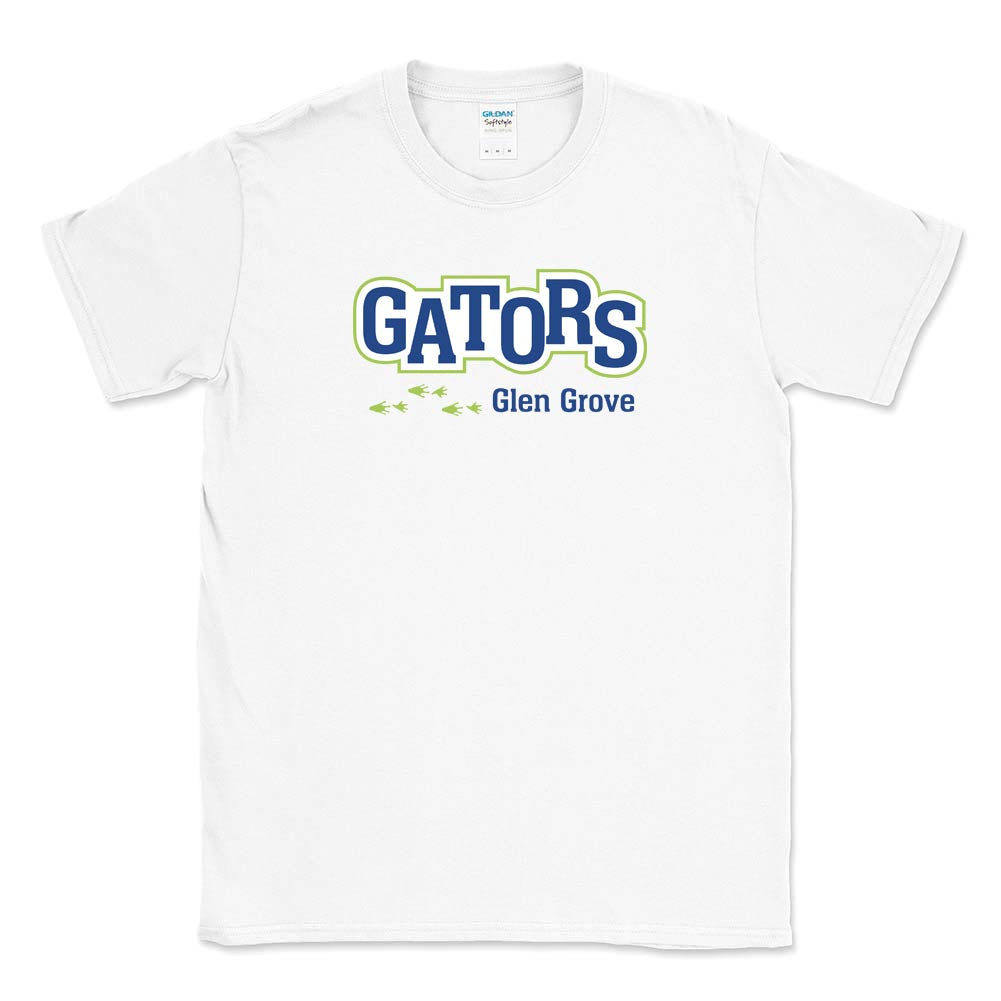 GATORS OUTLINE TEE  ~ GLEN GROVE ~ youth & adult  ~ classic fit
