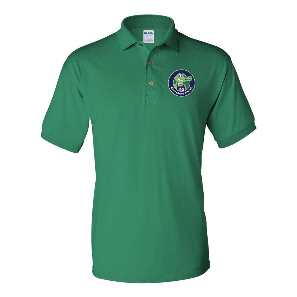 GLEN GROVE LOGO DRYBLEND POLO ~ GLEN GROVE ~ youth & adult ~ classic unisex fit