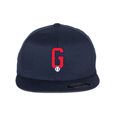 G Embroidered Logo On Field Cap ~ GLENVIEW PATRIOTS