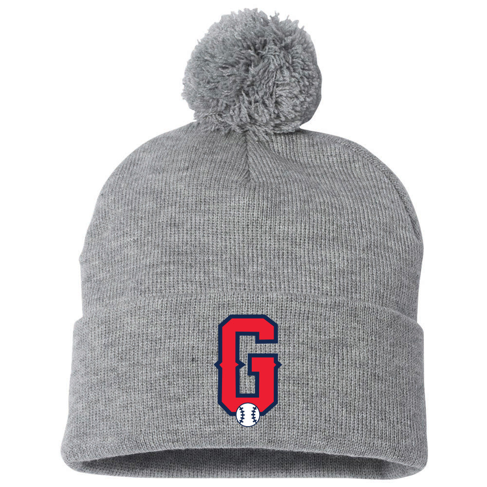 G Logo Embroidered Beanie ~ GLENVIEW PATRIOTS