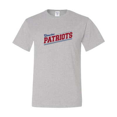 Slantline Patriots ~ 50/50 T-Shirt ~ Glenview Patriots