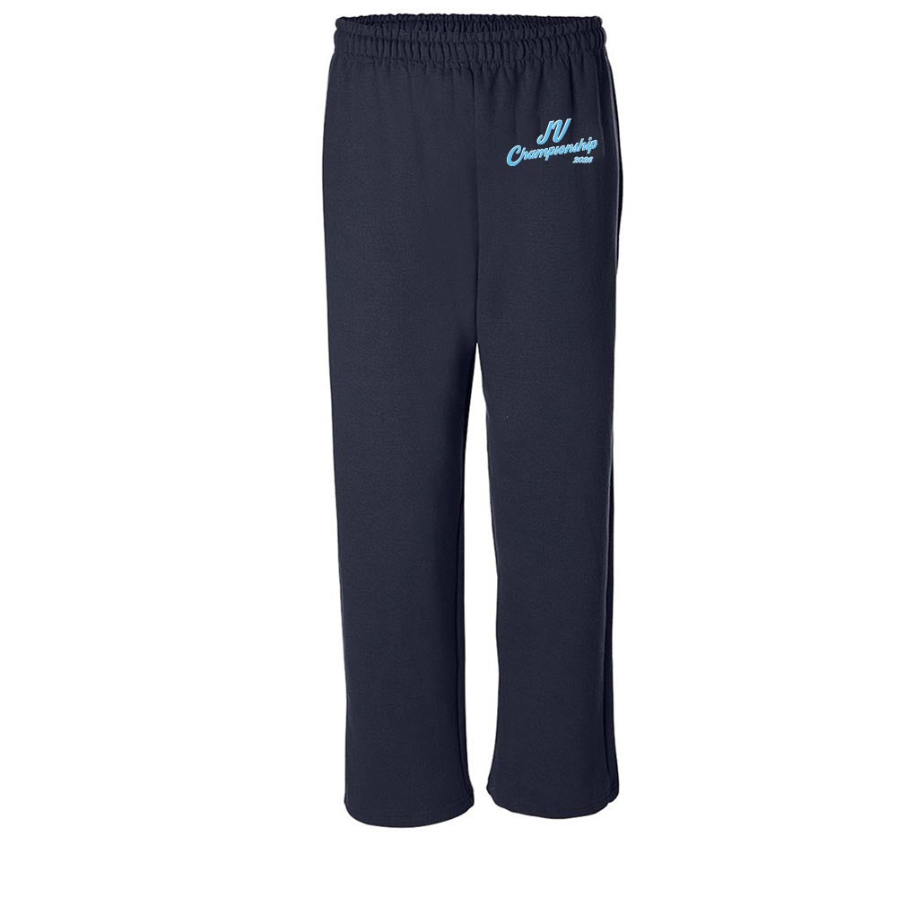 Glow ~ Open Leg Sweatpants ~ JV Championship 2026-navy