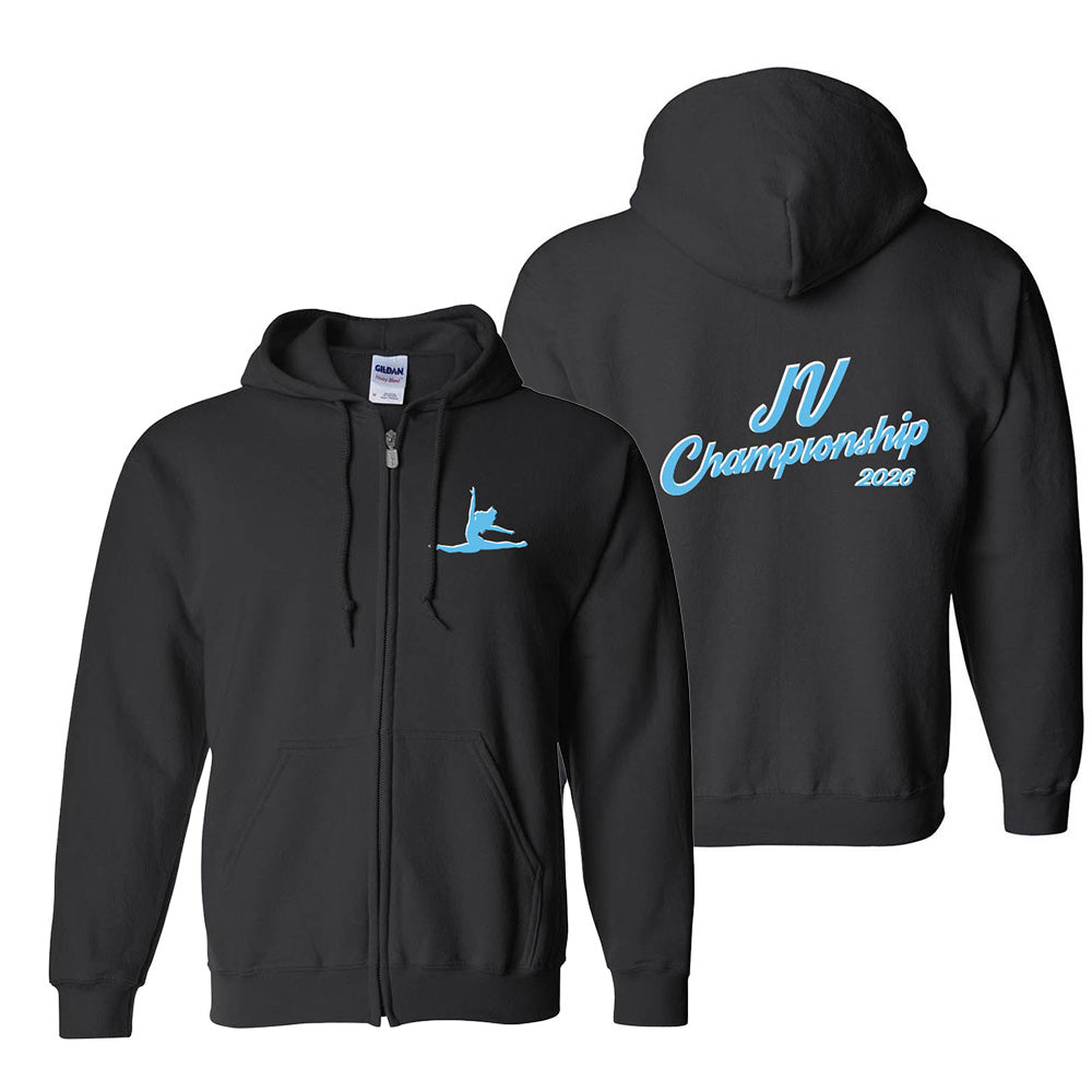 Glow ~ Zip Hoodie ~ JV Championship 2026-black