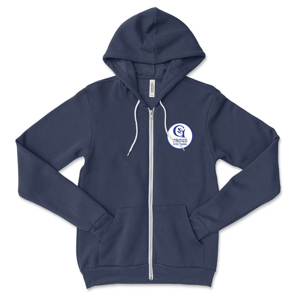 Proud to be Greeley ~ Zip Hoodie ~ Greeley Elementary School