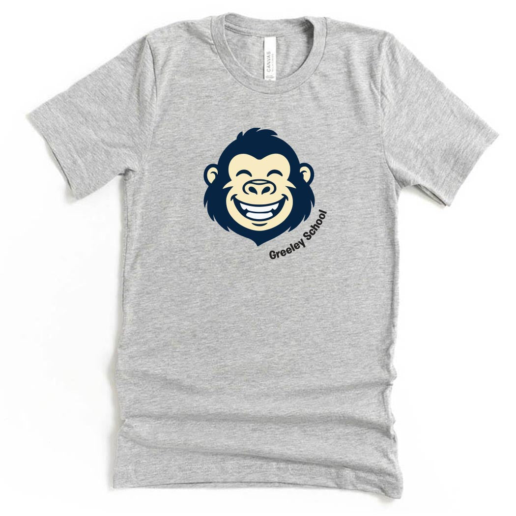Choose Your Gorilla ~ Jersey T-Shirt ~ Greeley Elementary School-athletic heather