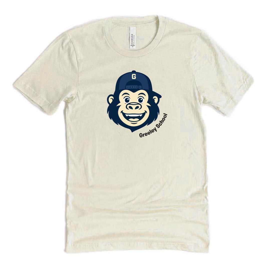 Choose Your Gorilla ~ Jersey T-Shirt ~ Greeley Elementary School
