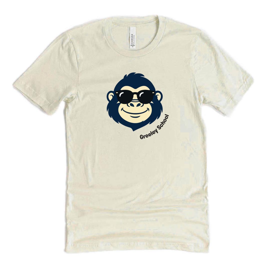 Choose Your Gorilla ~ Jersey T-Shirt ~ Greeley Elementary School