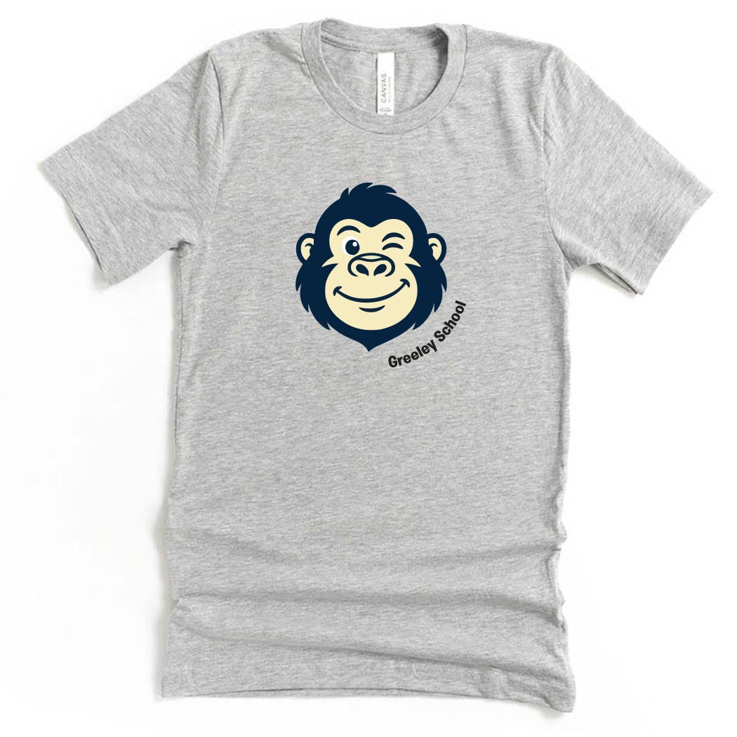 Choose Your Gorilla ~ Jersey T-Shirt ~ Greeley Elementary School