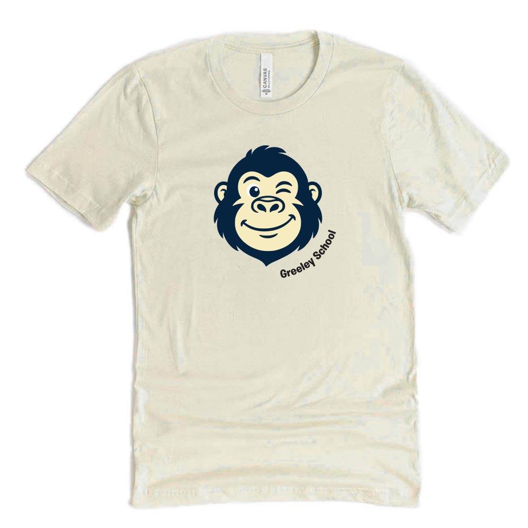 Choose Your Gorilla ~ Jersey T-Shirt ~ Greeley Elementary School