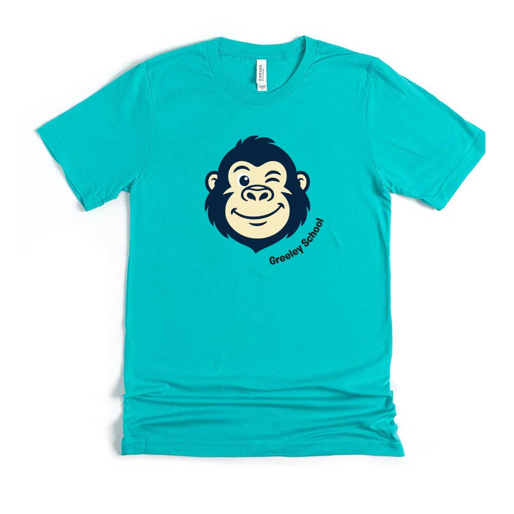Choose Your Gorilla ~ Jersey T-Shirt ~ Greeley Elementary School