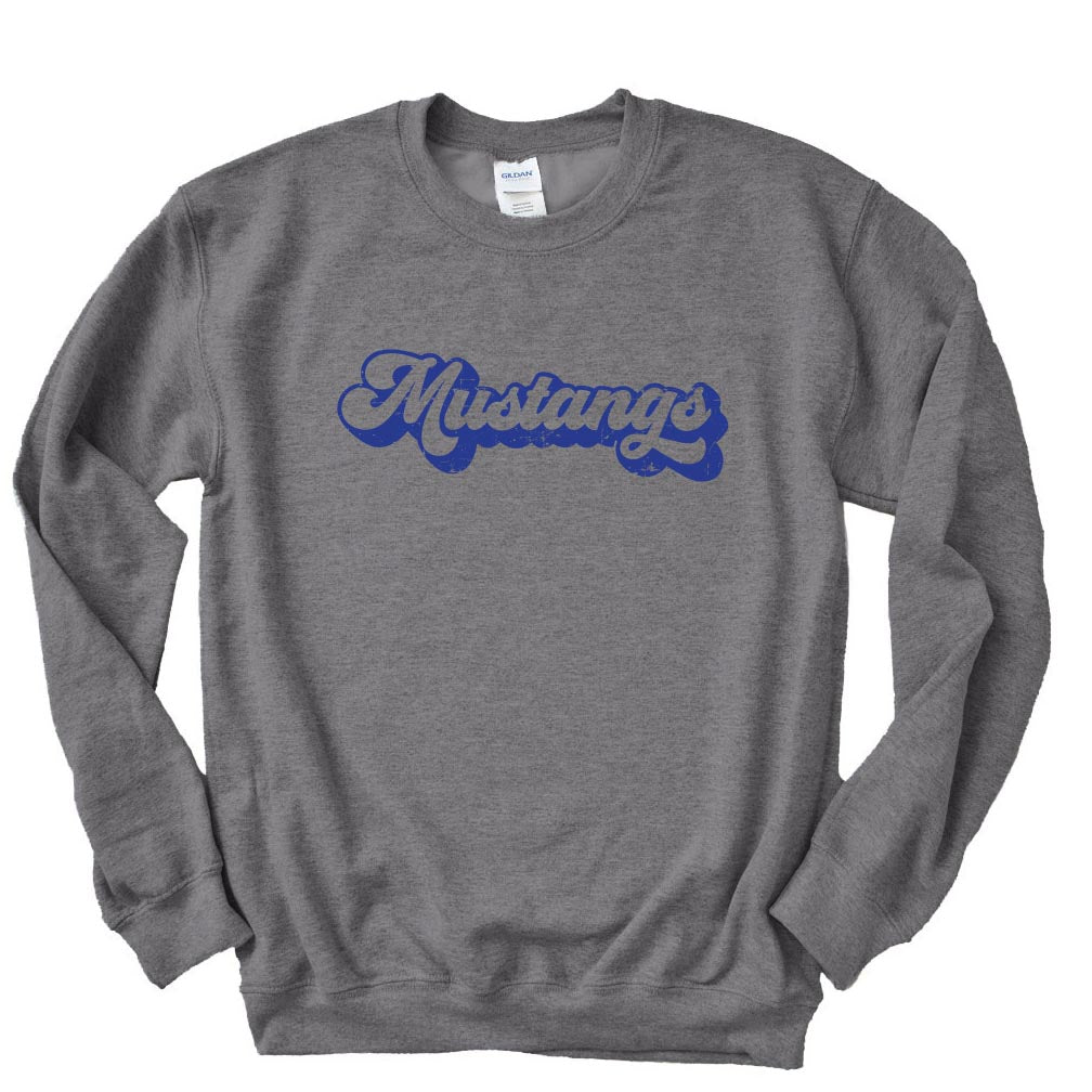 Groovy Script ~ Crewneck Sweatshirt ~ Romona Elementary School