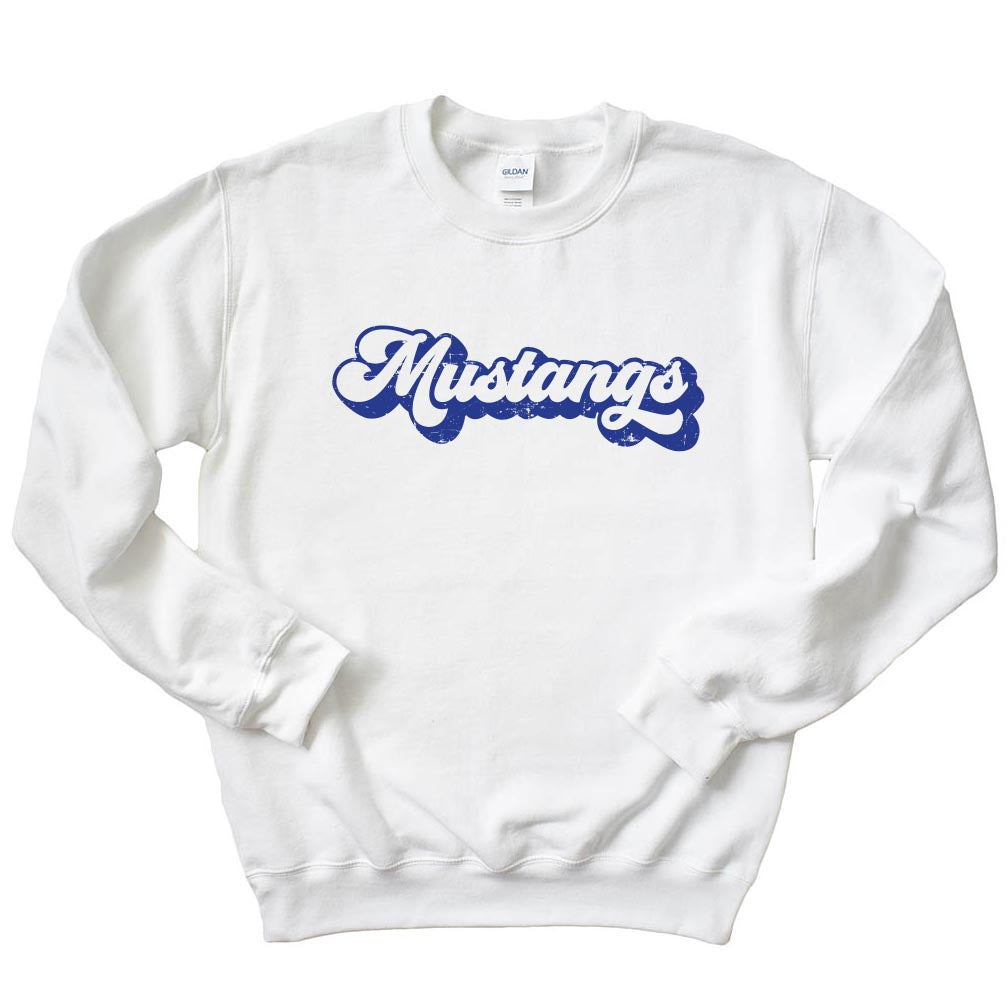 Groovy Script ~ Crewneck Sweatshirt ~ Romona Elementary School