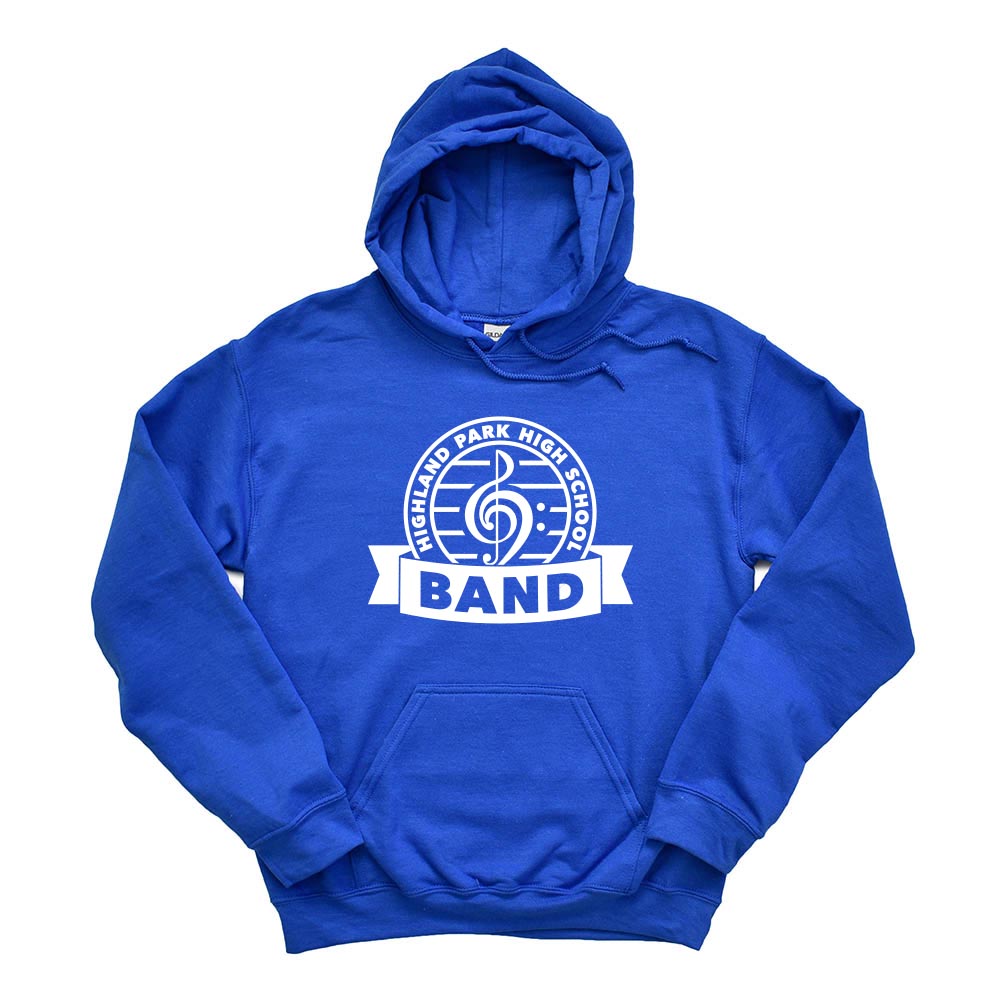 Band Logo ~ Hoodie ~ Highland Park High School Band