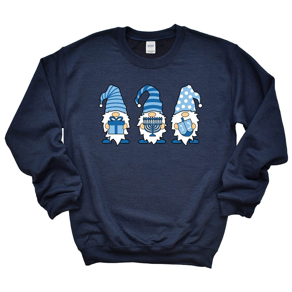 Hanukkah Gnomes ~ Crewneck Sweatshirt ~ humanKIND