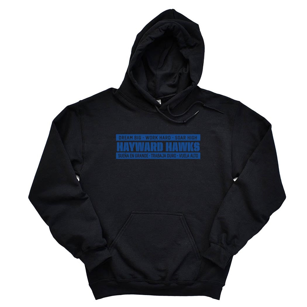 DREAM BIG HOODIE ~ HAYWARD ELEMENTARY ~ youth & adult ~ classic unisex fit