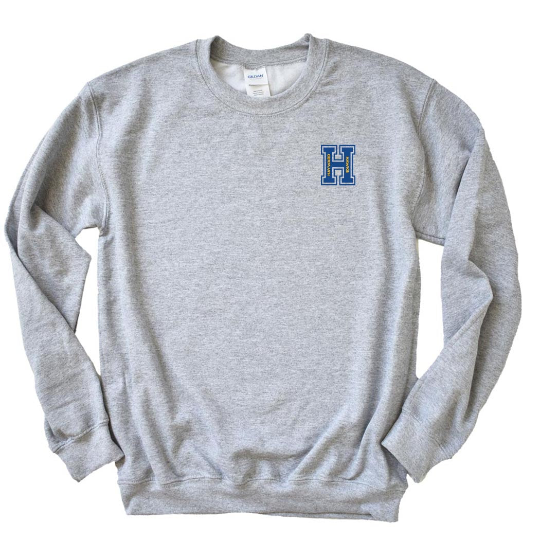 H HAYWARD SWEATSHIRT ~ HAYWARD ELEMENTARY ~ youth & adult ~ classic unisex fit