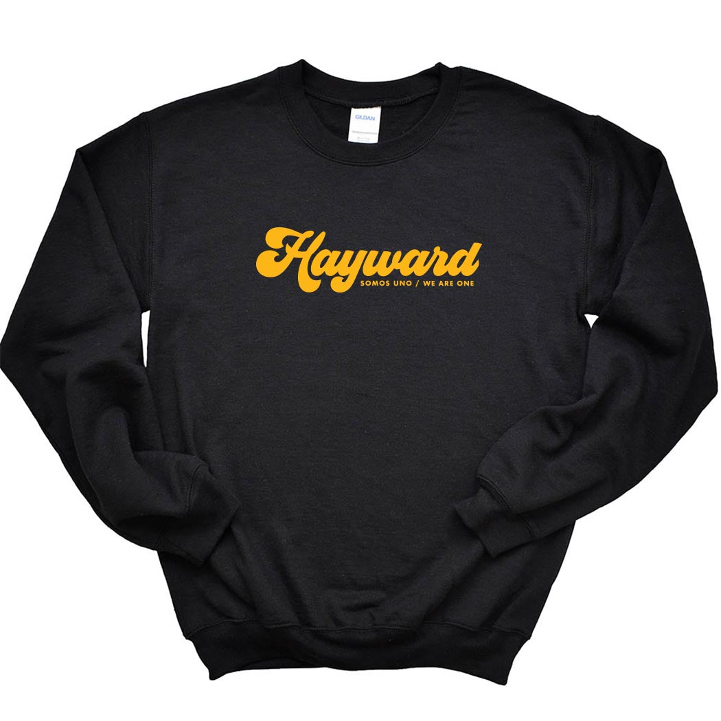 RETRO SCRIPT SWEATSHIRT ~ HAYWARD ELEMENTARY ~ youth & adult ~ classic unisex fit