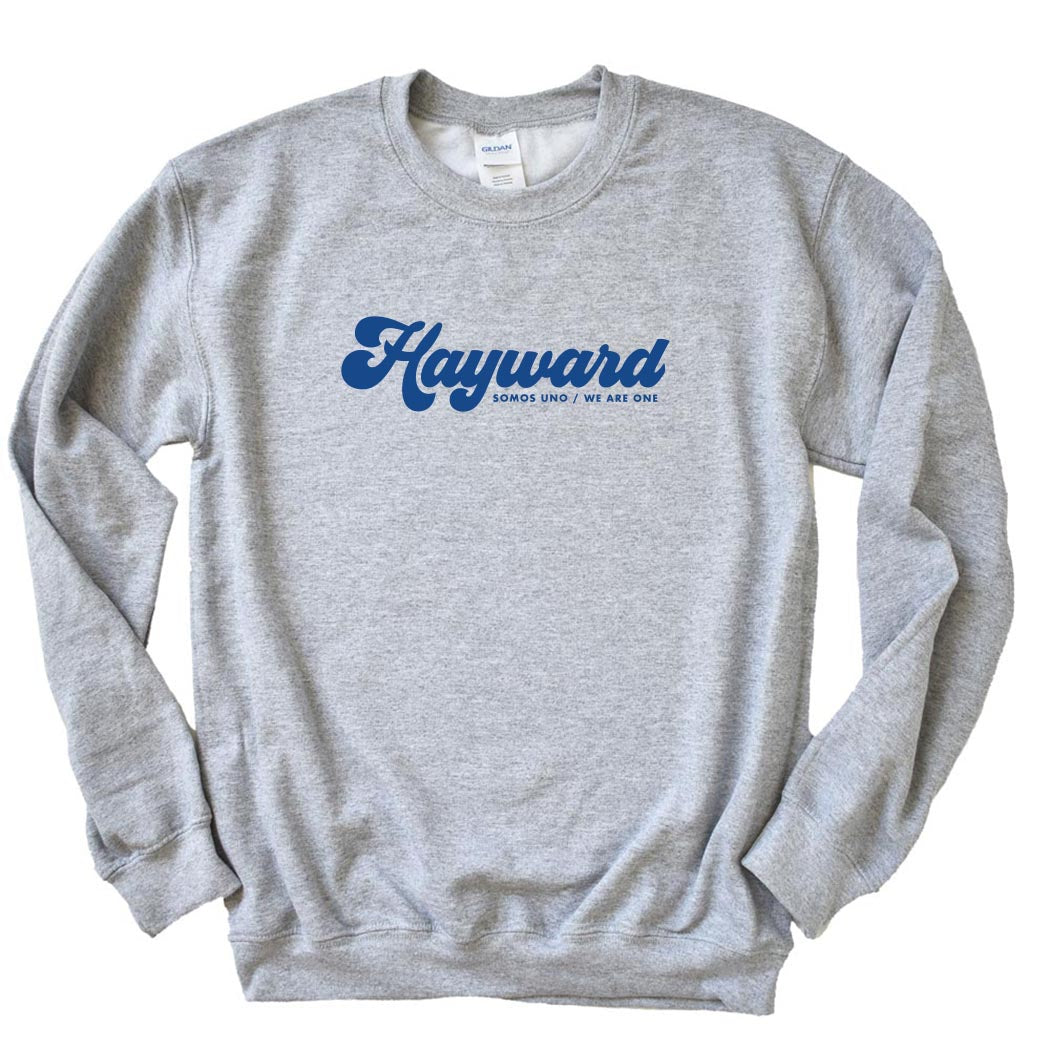 RETRO SCRIPT SWEATSHIRT ~ HAYWARD ELEMENTARY ~ youth & adult ~ classic unisex fit