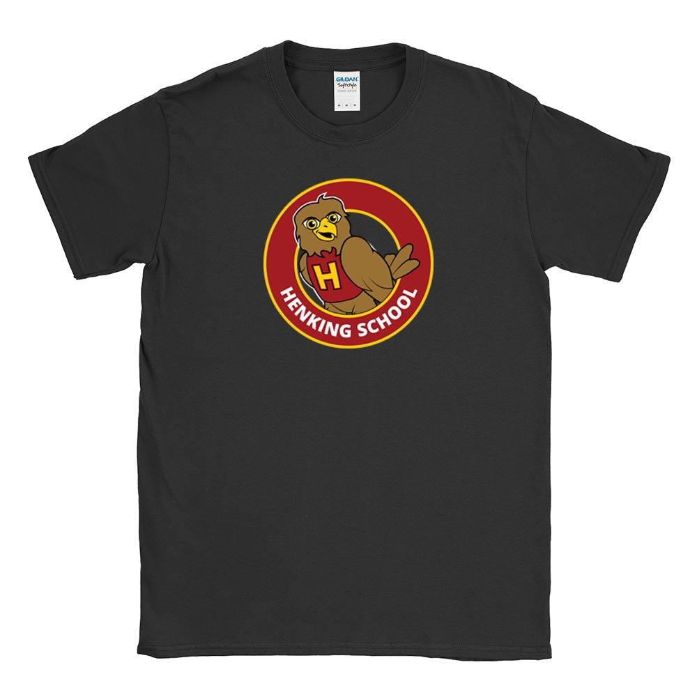 School Logo ~ Cotton T-Shirt ~ Henking Elementary School