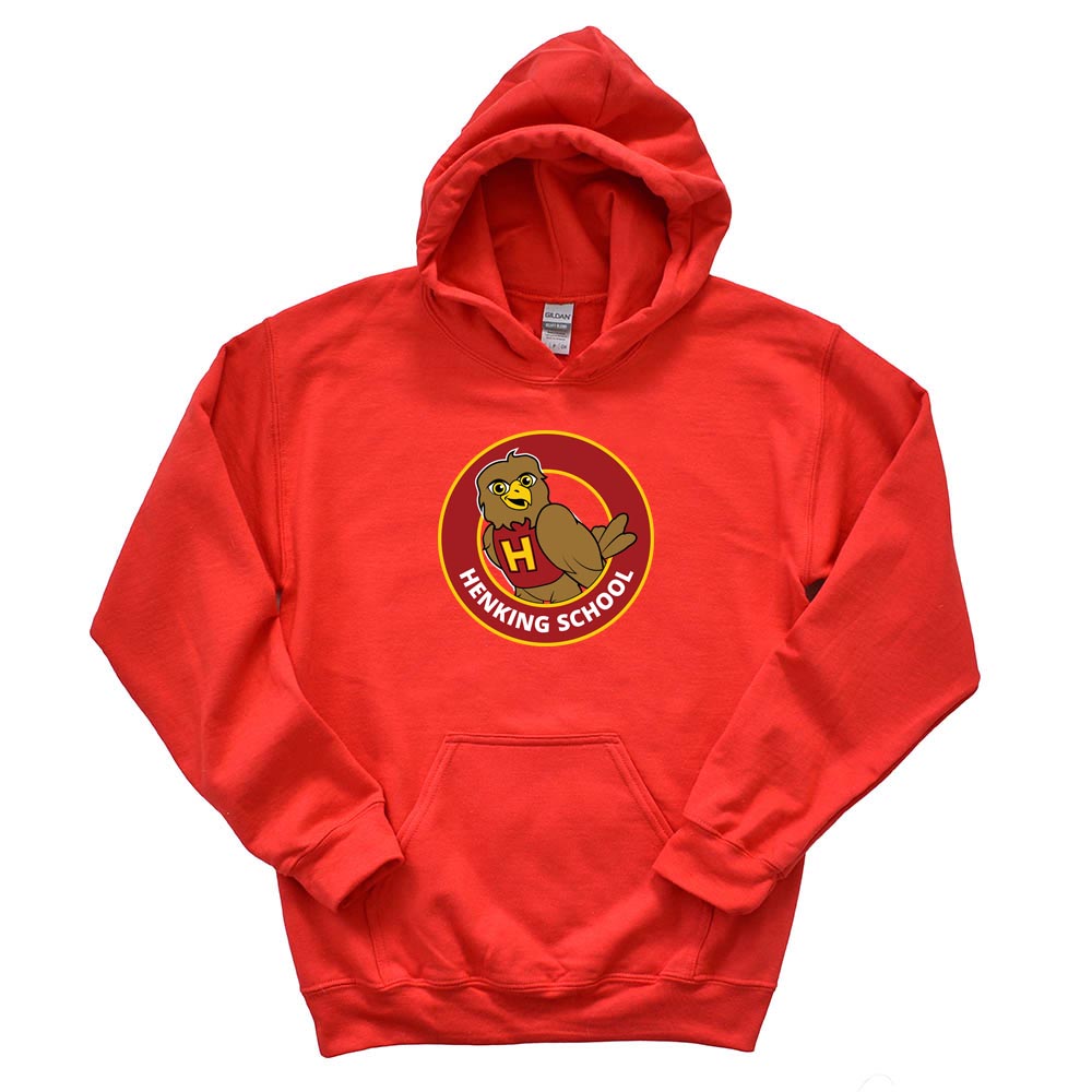 LOGO HOODIE ~ HENKING ELEMENTARY SCHOOL ~ youth and adult ~ classic unisex fit