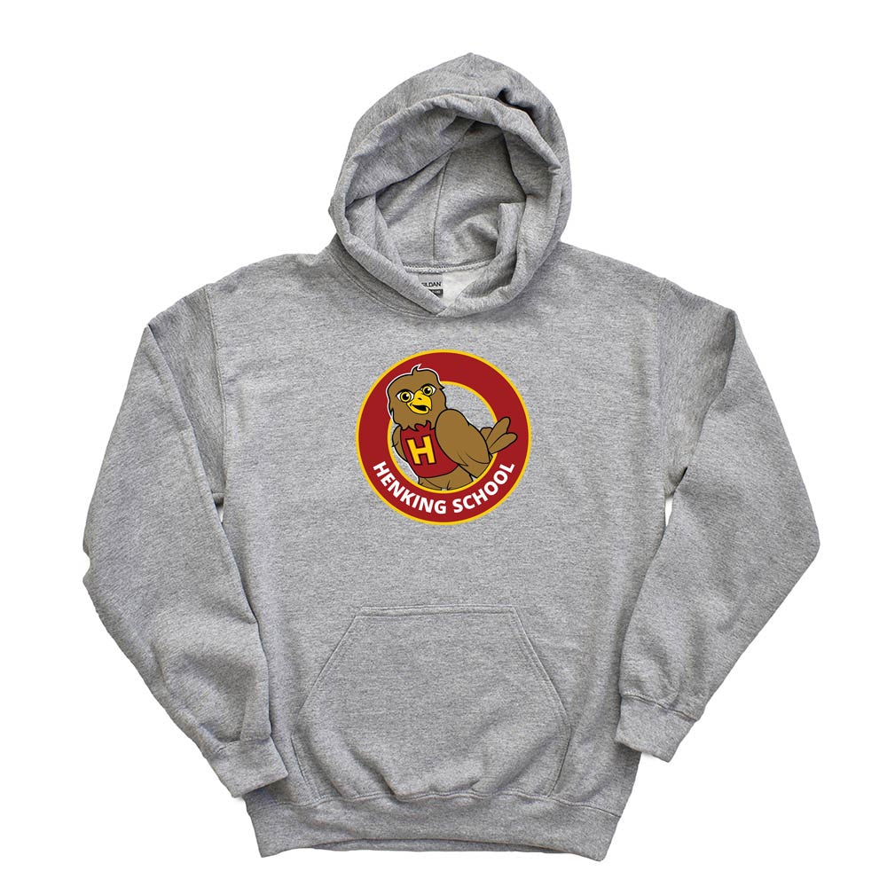 LOGO HOODIE ~ HENKING ELEMENTARY SCHOOL ~ youth and adult ~ classic unisex fit