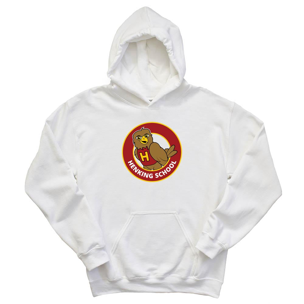 HENKING LOGO HOODIE ~ HENKING ELEMENTARY SCHOOL ~ youth and adult ~ classic unisex fit