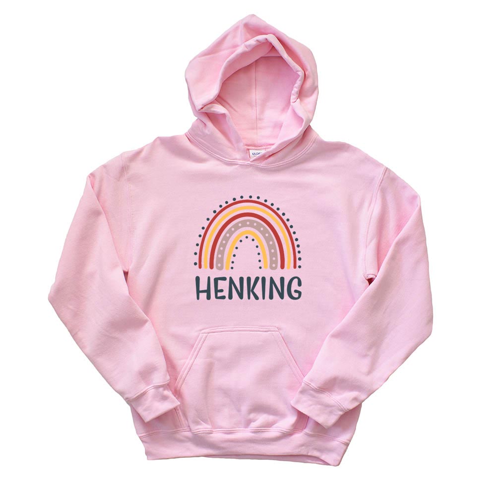 RAINBOW HOODIE ~ HENKING ELEMENTARY SCHOOL ~ youth and adult ~ classic fit