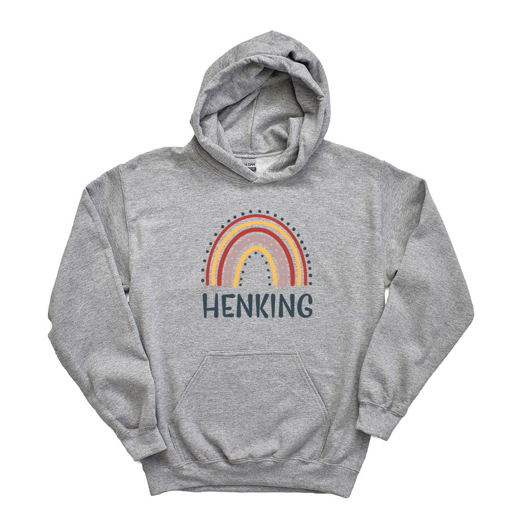 RAINBOW HOODIE ~ HENKING ELEMENTARY SCHOOL ~ youth and adult ~ classic fit