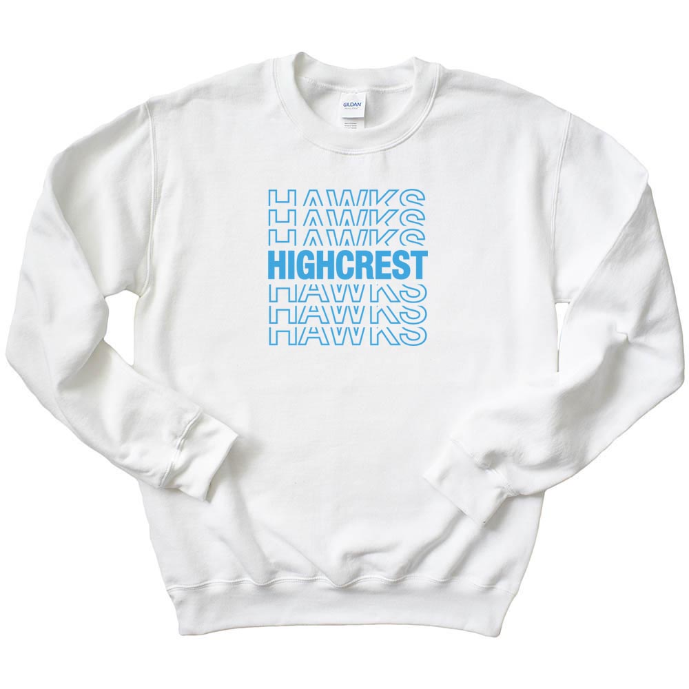 HIGHCREST REPEATER CREWNECK SWEATSHIRT ~ youth & adult ~ classic fit