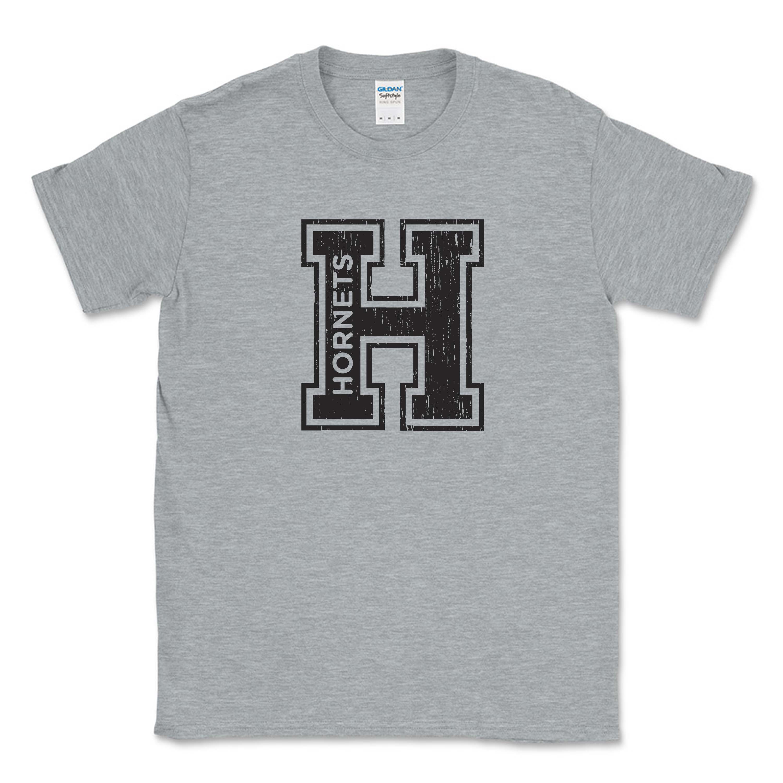 H HORNETS TEE ~ HOFFMAN ELEMENTARY SCHOOL ~ youth & adult ~ classic unisex fit