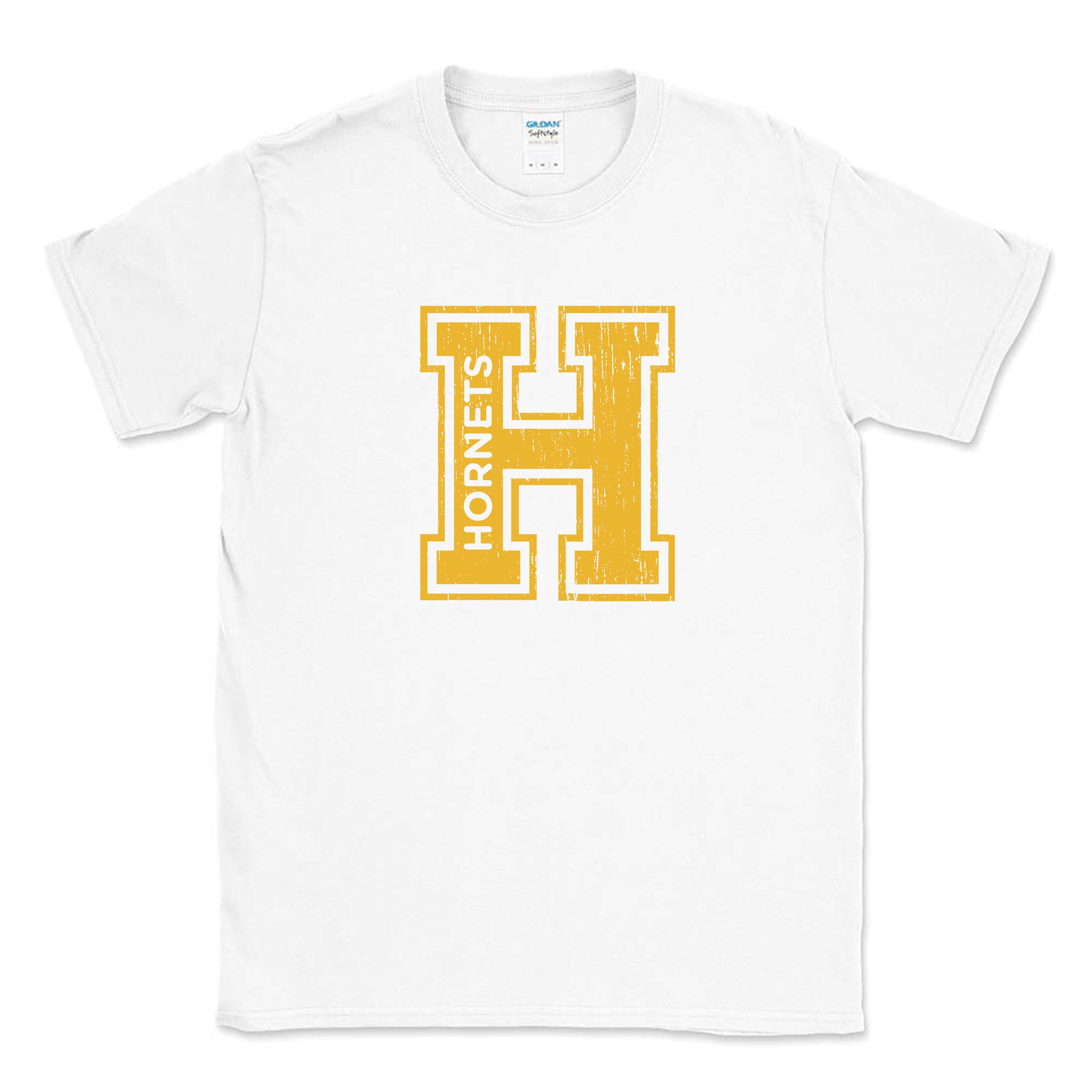 H HORNETS TEE ~ HOFFMAN ELEMENTARY SCHOOL ~ youth & adult ~ classic unisex fit