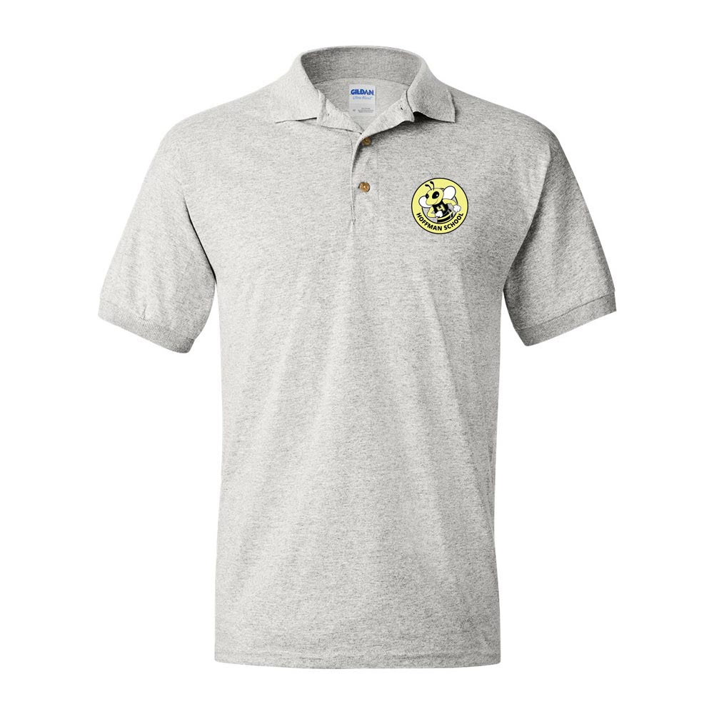 LOGO DRYBLEND POLO ~ HOFFMAN ELEMENTARY SCHOOL ~ youth & adult ~ classic unisex fit