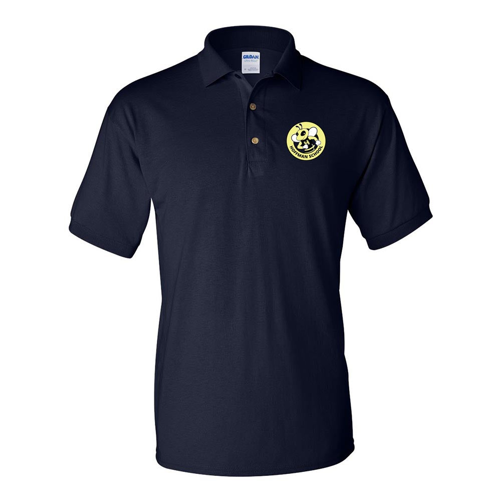 LOGO DRYBLEND POLO ~ HOFFMAN ELEMENTARY SCHOOL ~ youth & adult ~ classic unisex fit