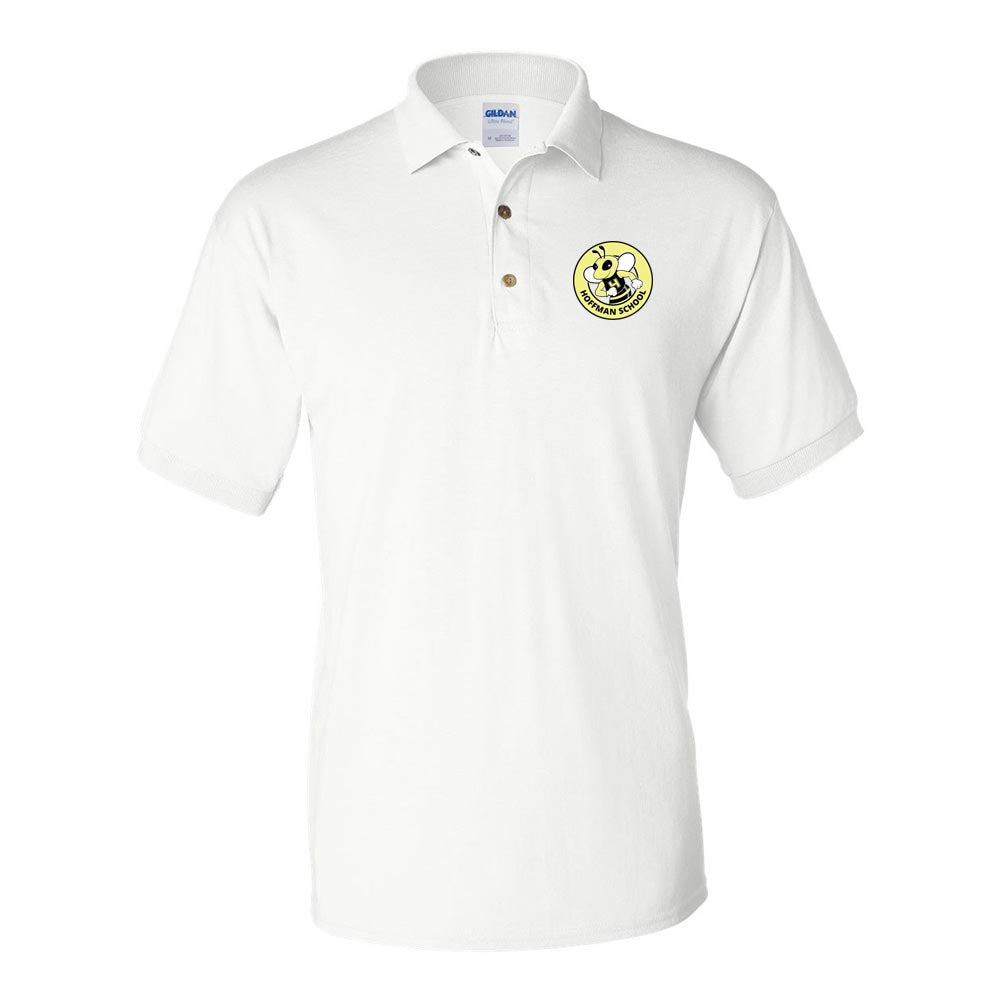 LOGO DRYBLEND POLO ~ HOFFMAN ELEMENTARY SCHOOL ~ youth & adult ~ classic unisex fit