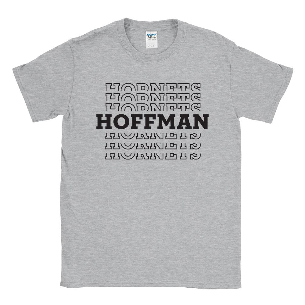 REPEATER TEE  ~ HOFFMAN ELEMENTARY SCHOOL ~ youth & adult  ~ classic fit