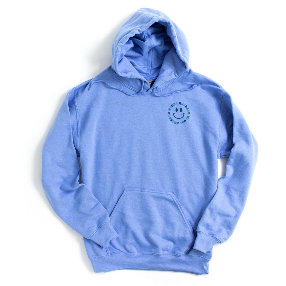 SMILEY HOODIE ~ HUBBARD WOODS ~ youth and adult ~ classic fit